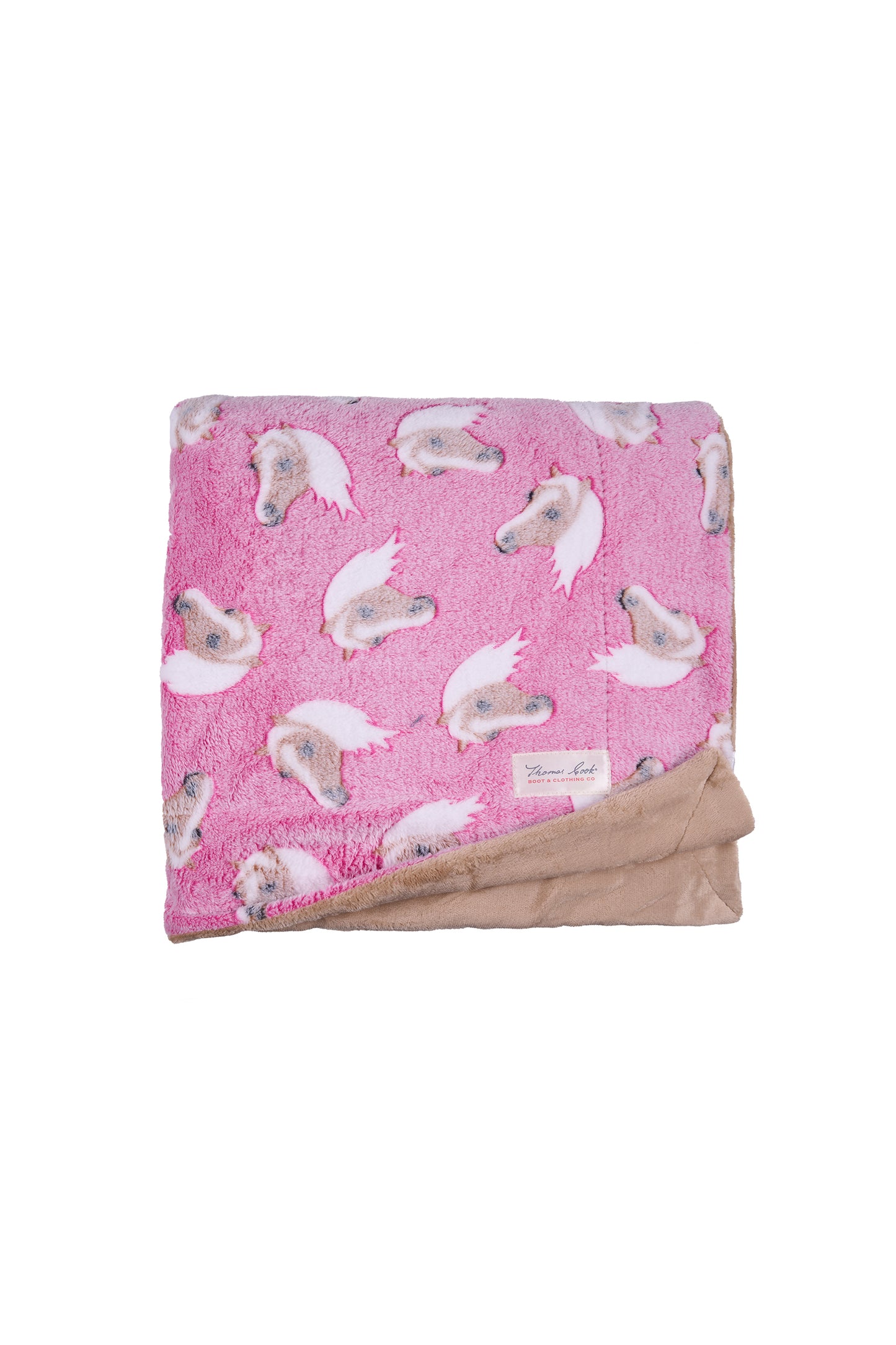 TCP2908SNU Thomas Cook Horse Snuggle Rug Pink