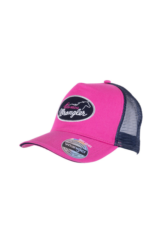 X3S2949CAP Wrangler Caren SF Trucker Cap Fuschia
