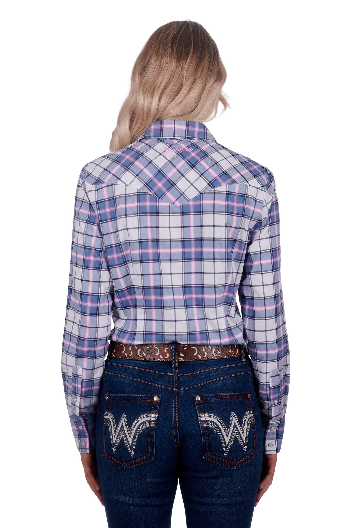 X4W2127053 Wrangler Women's Lucy LS Western Shirt