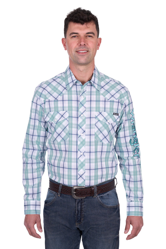 X5S1111364 Wrangler Men's Jacob LS Shirt