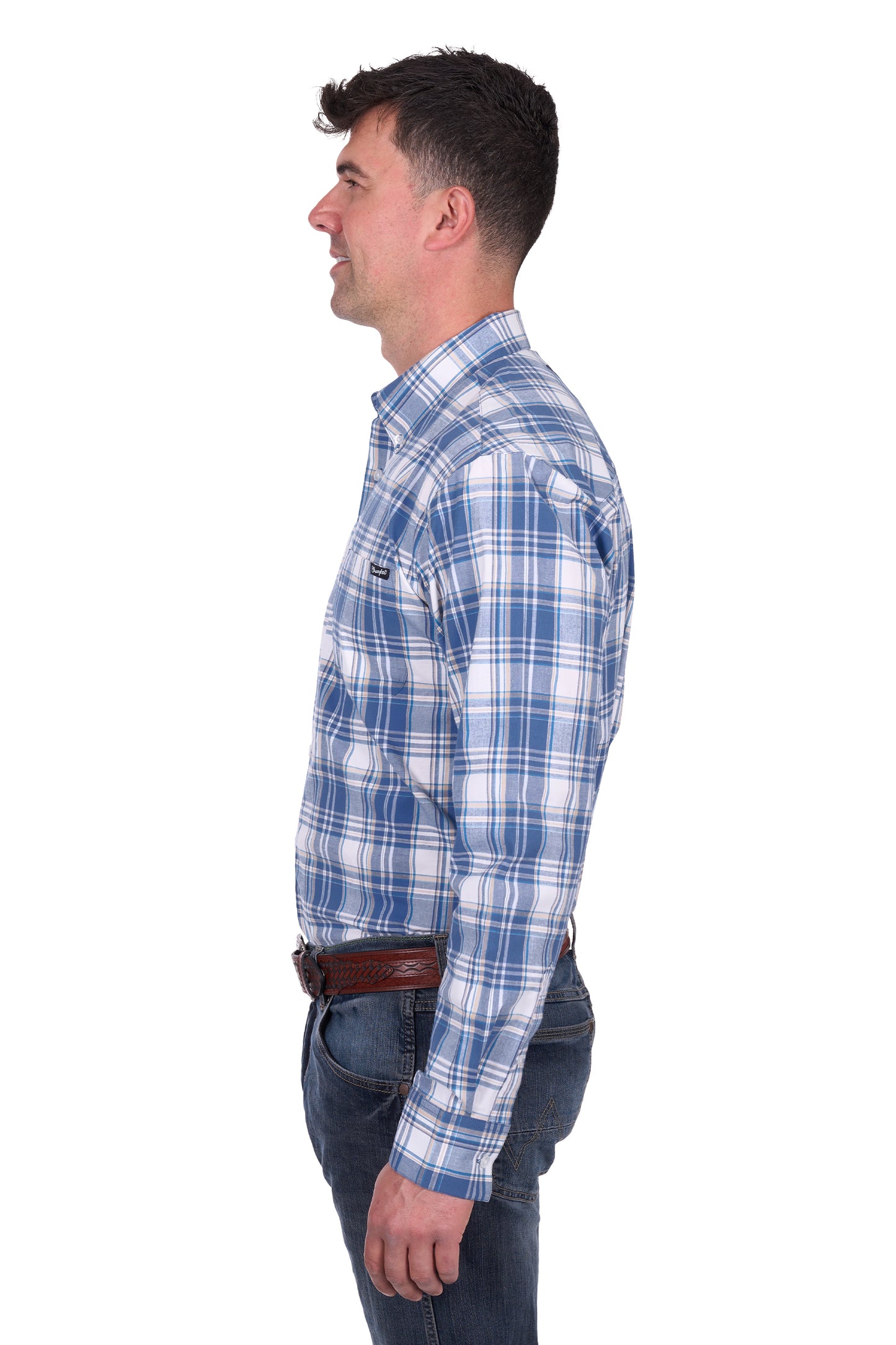 X5S1115369 Wrangler Men's Ranger LS Shirt