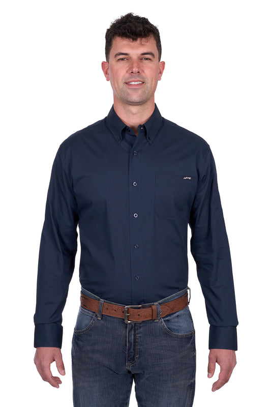 X5S1155359 Wrangler Men's Brad LS Shirt