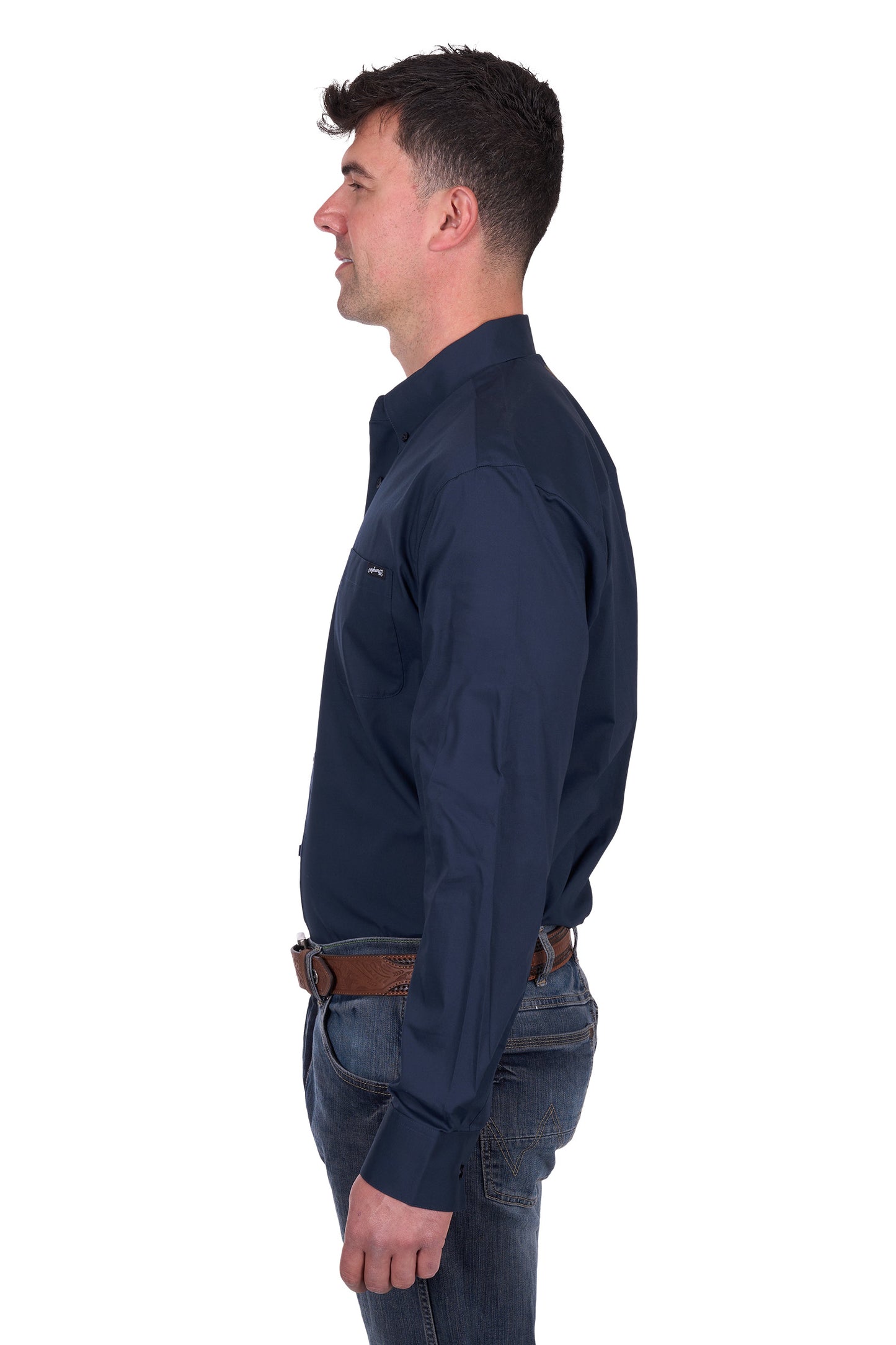 X5S1155359 Wrangler Men's Brad LS Shirt