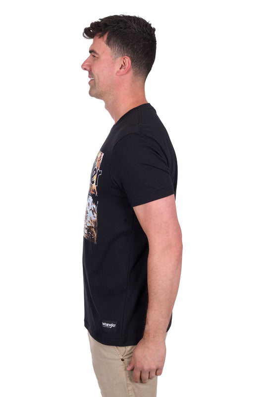 X5S1557384 Wrangler Men's Luis SS Tee