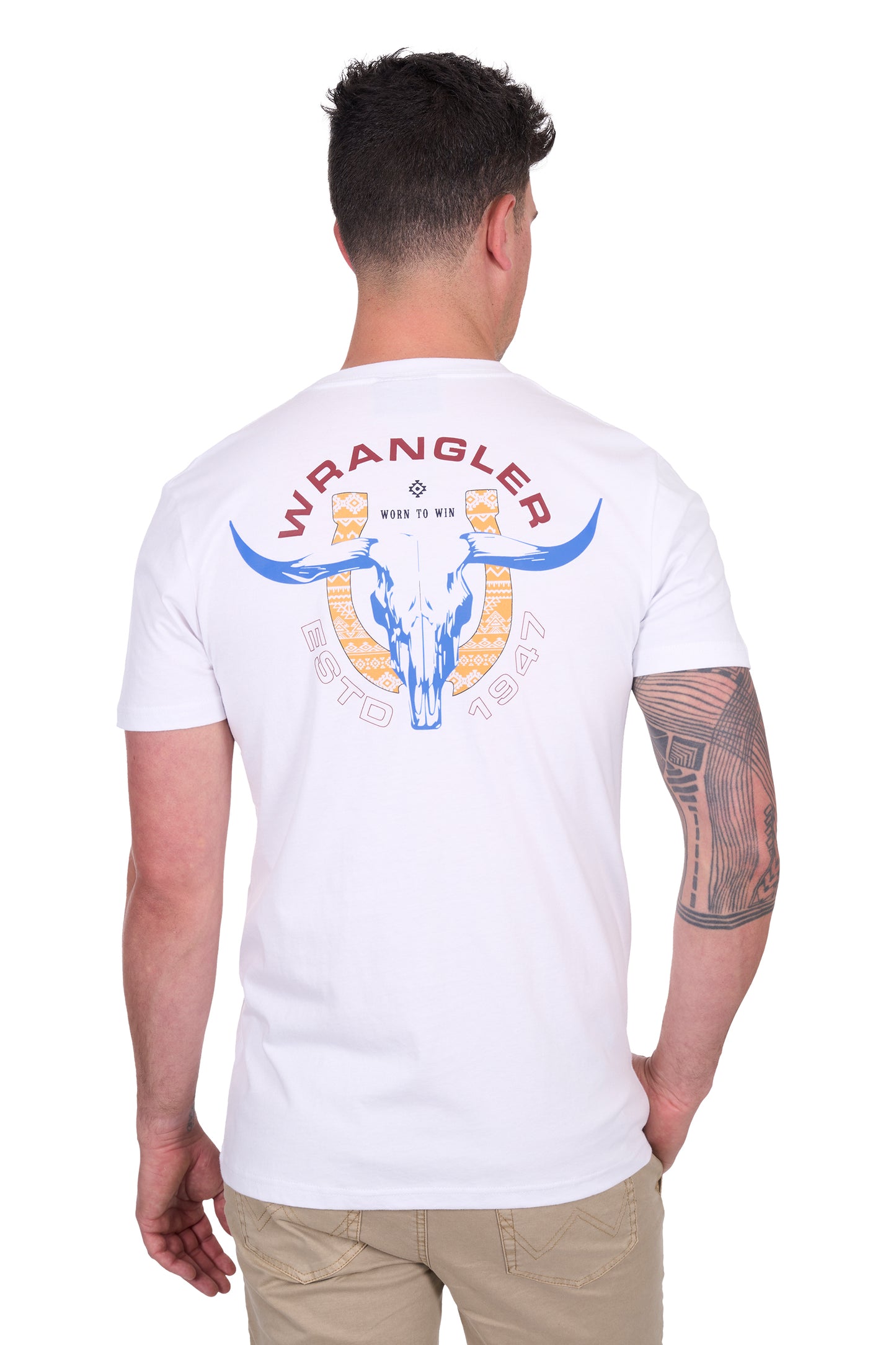 X5S1557386 Wrangler Men's Henry Tee