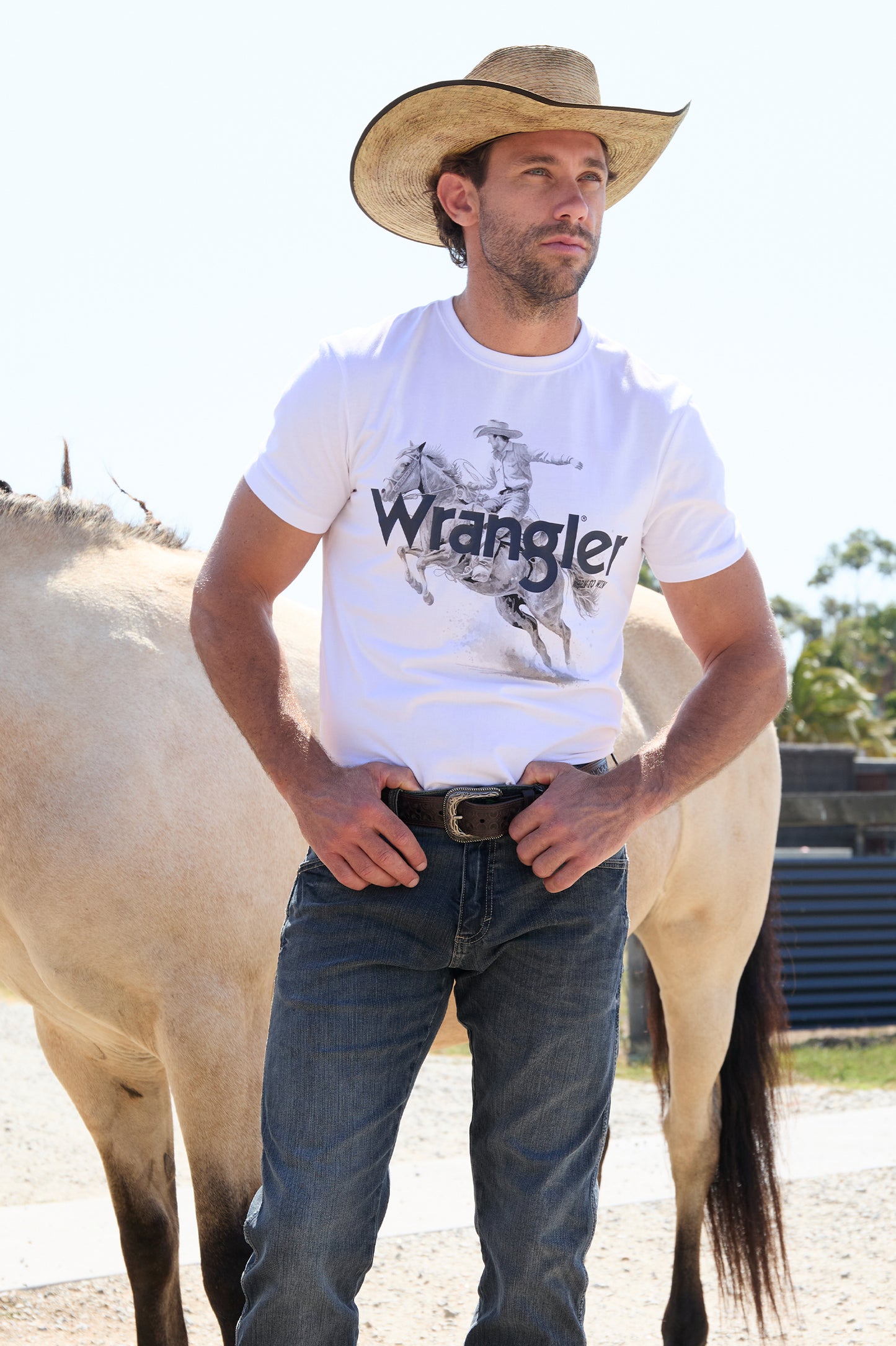 X5S1557393 Wrangler Men's Lance Tee