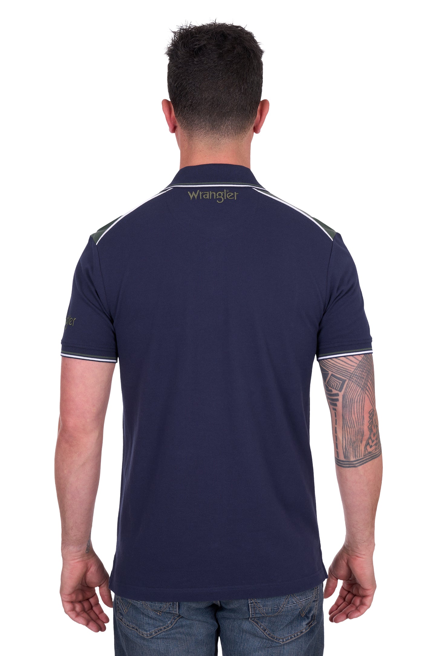 X5S1560379 Wrangler Men's Jarrod Polo