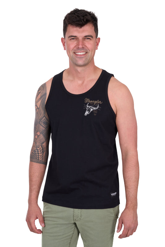 X5S1578396 Wrangler Men's Damon Singlet