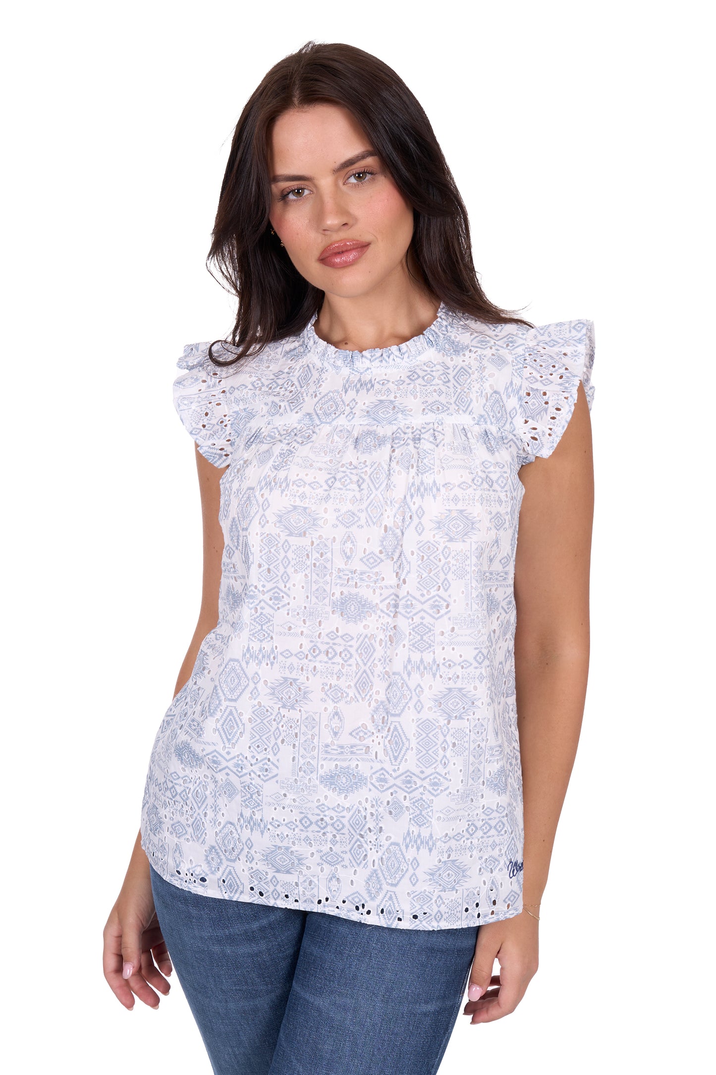 X5S2537444 Wrangler Women's Harlow SL Blouse