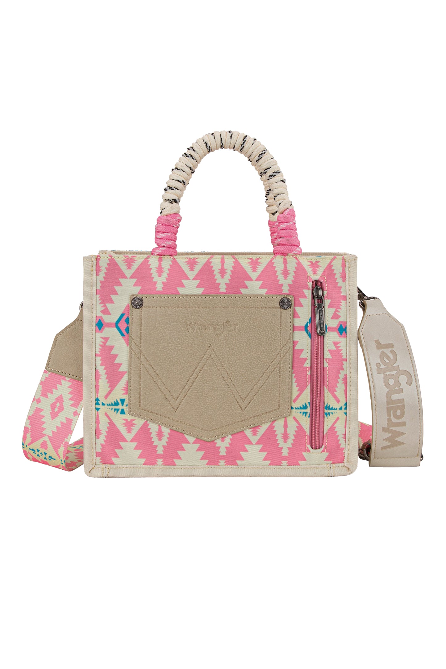 X5S2901BAG Wrangler Southwestern Rope Handle Bag