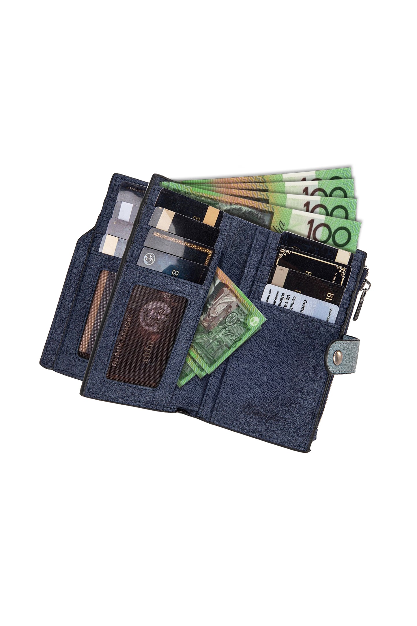 X5S2903WLT Wrangler Stitch Wallet Navy
