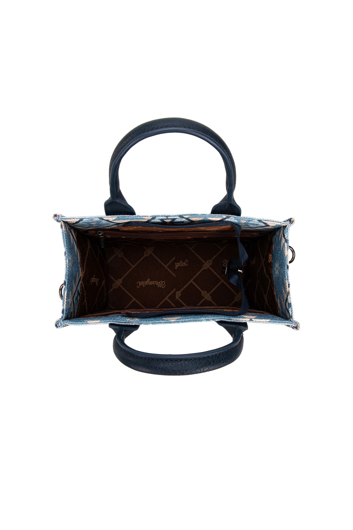 X5S2910BAG Wrangler Macy Aztec Crossbody Bag Blue