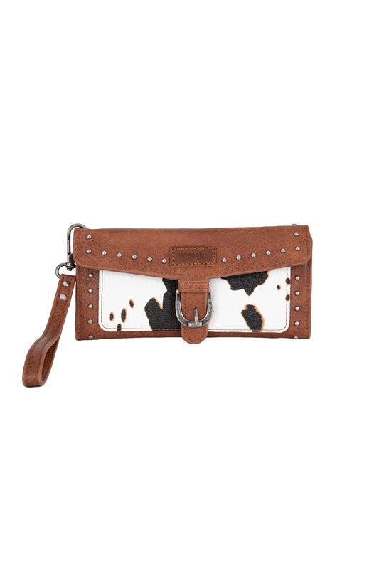 X5S2928WLT Wrangler Cow Print Wallet