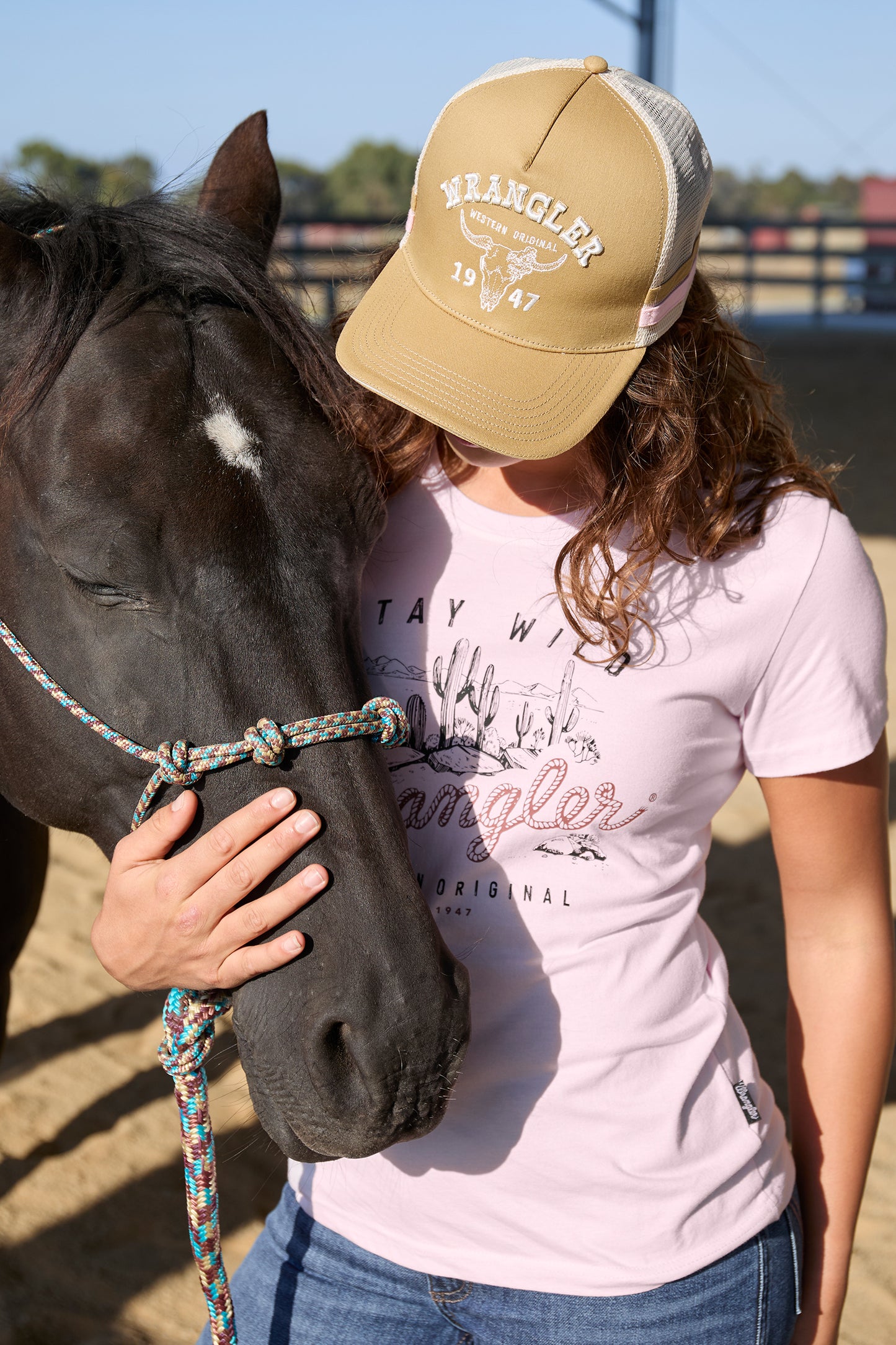 X5S2943CAP Wrangler Wendy HP Trucker Cap