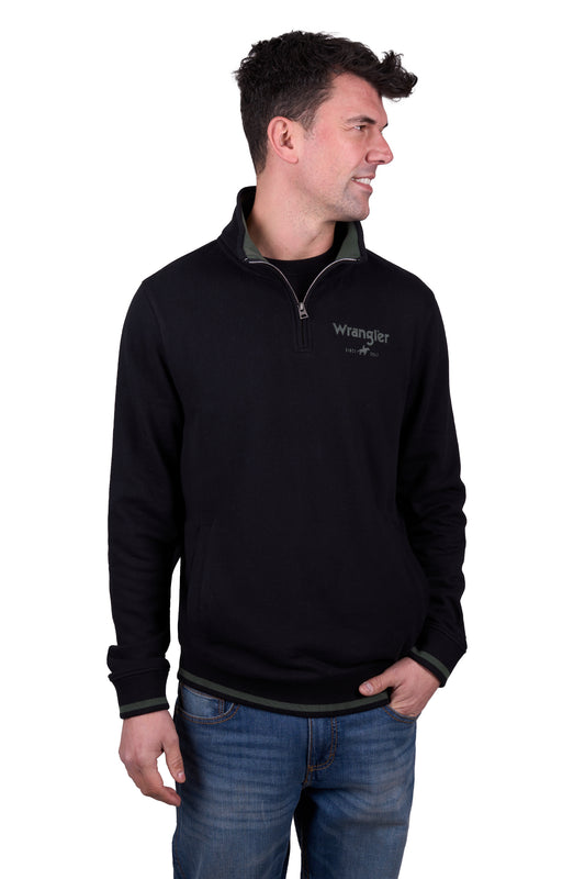 X5W1573249 Wrangler Men's Alex 1/4 Zip Pullover