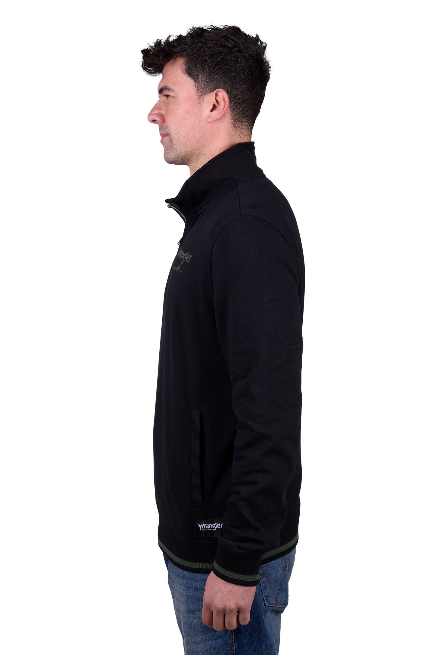 X5W1573249 Wrangler Men's Alex 1/4 Zip Pullover