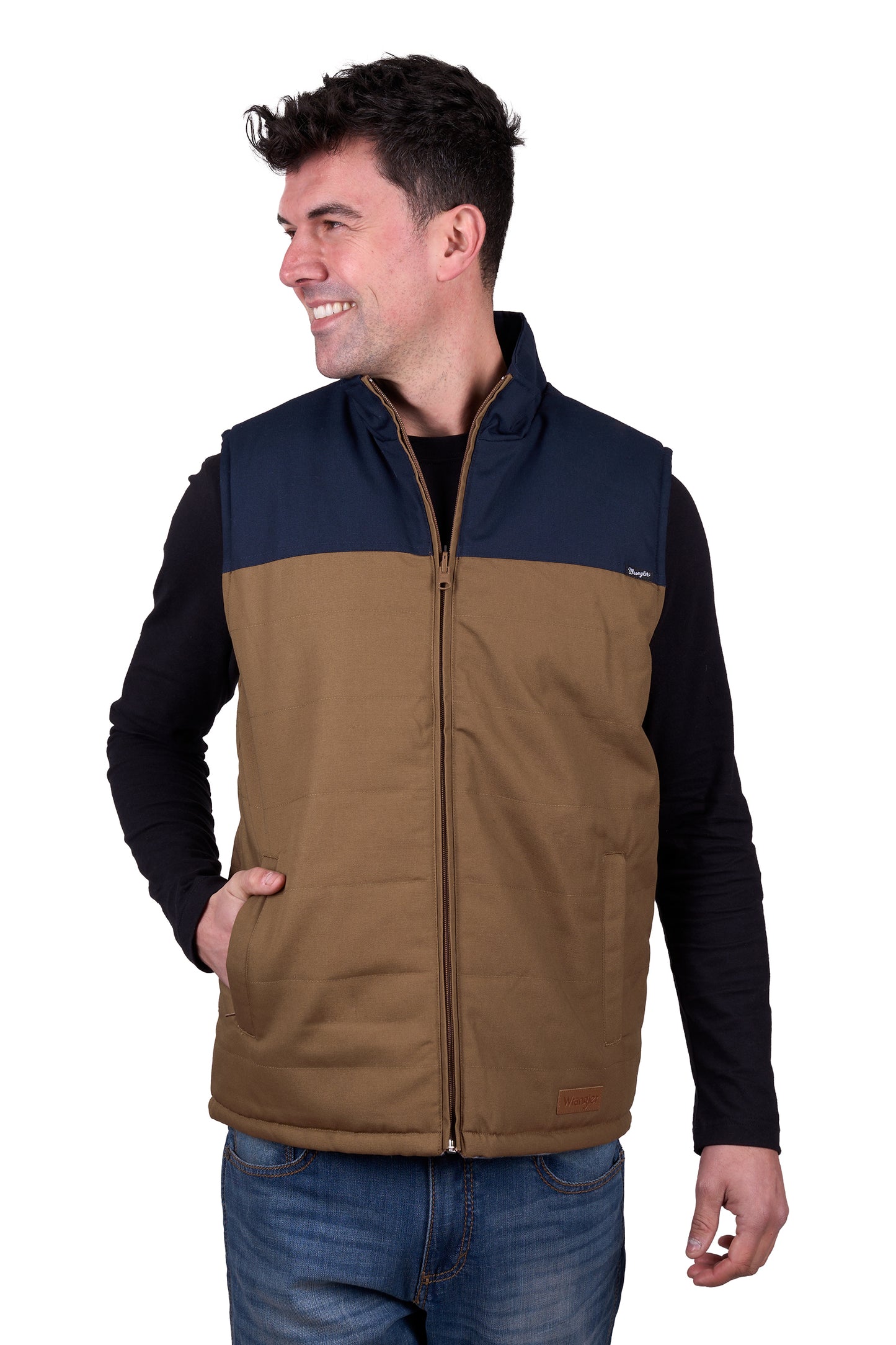 X5W1662257 Wrangler Men's Koda Reversable Vest