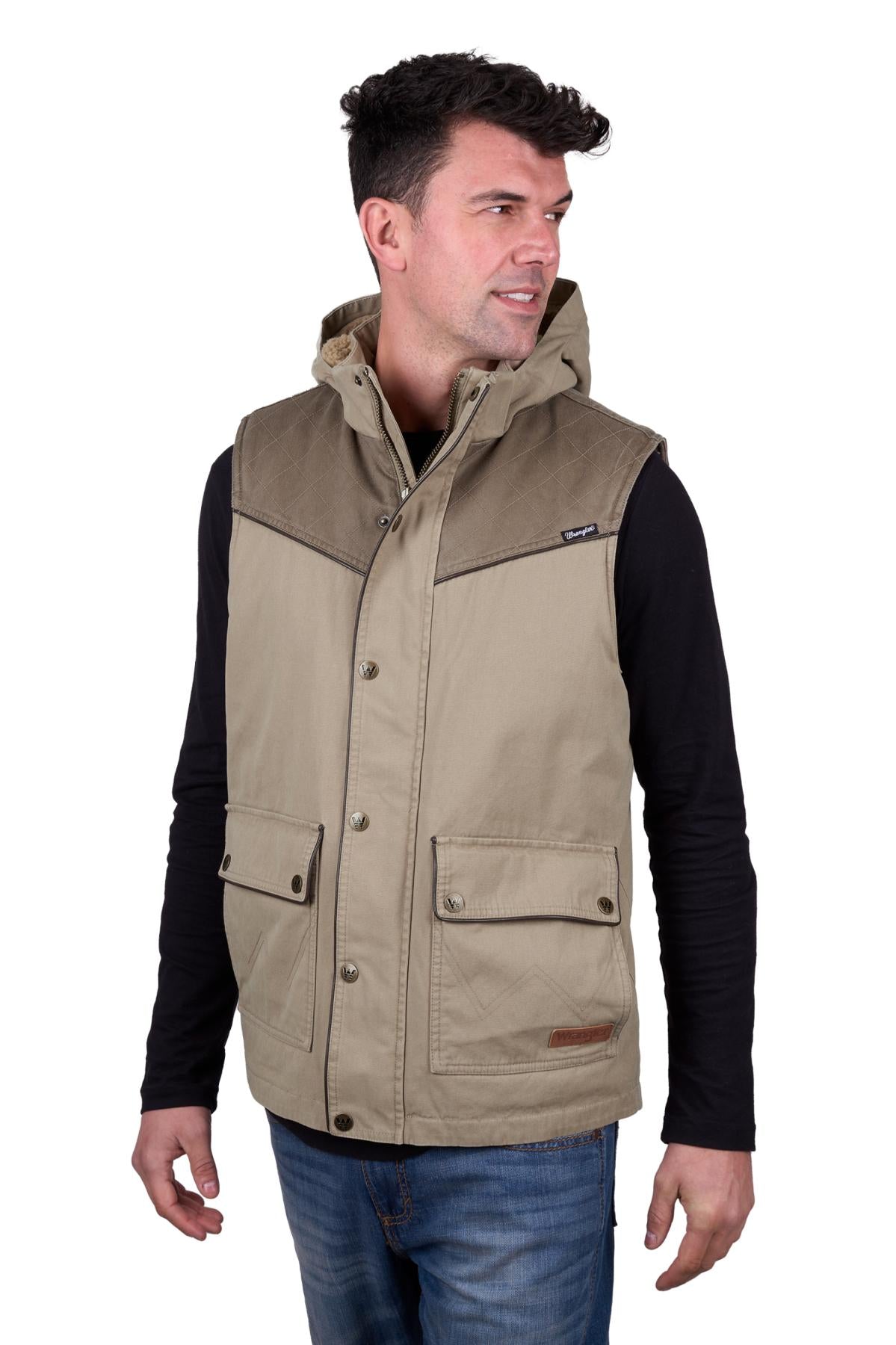 X5W1671258 Wrangler Men's Cain Vest