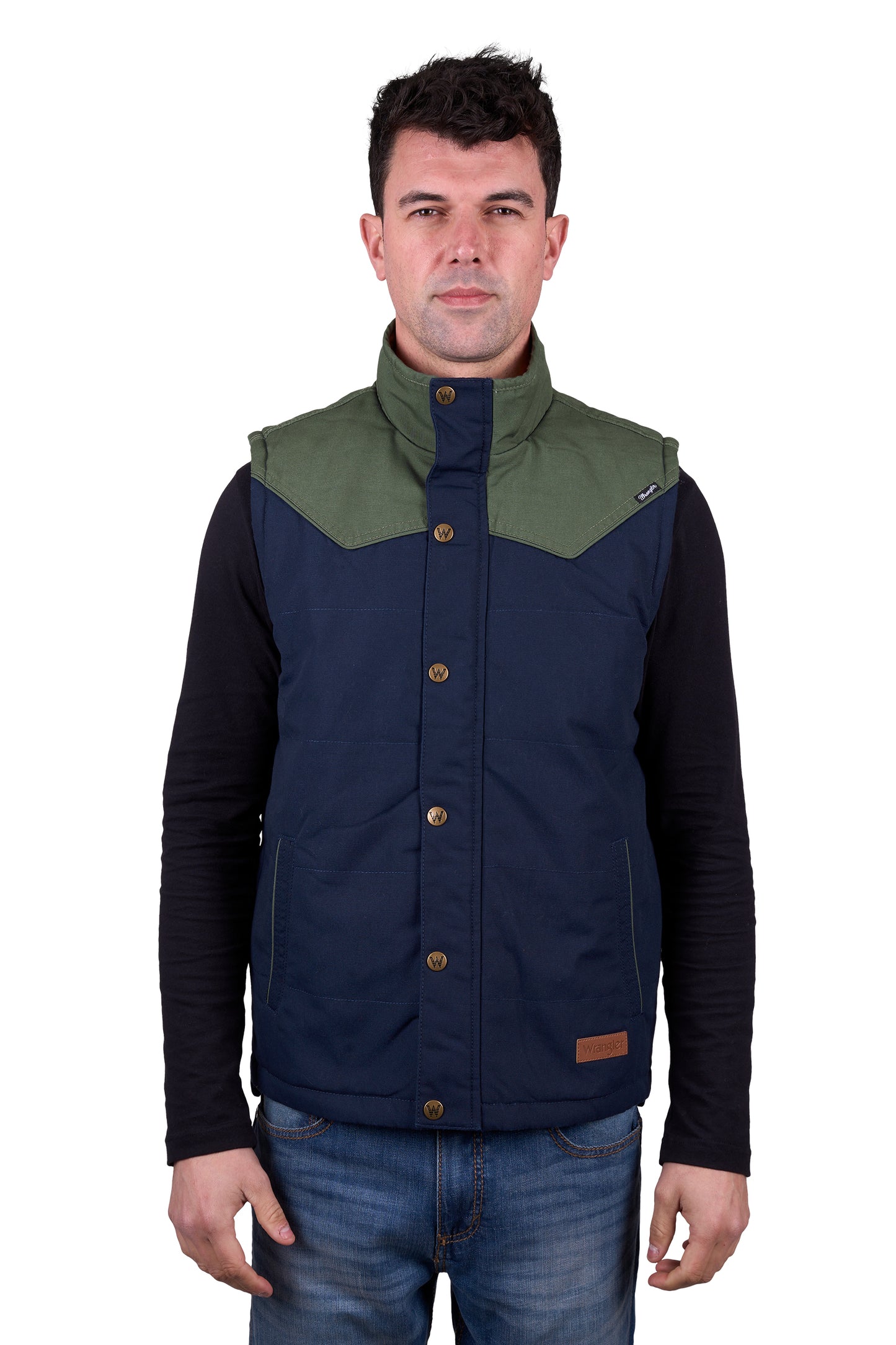 X5W1671259 Wrangler Men's Andrew Vest