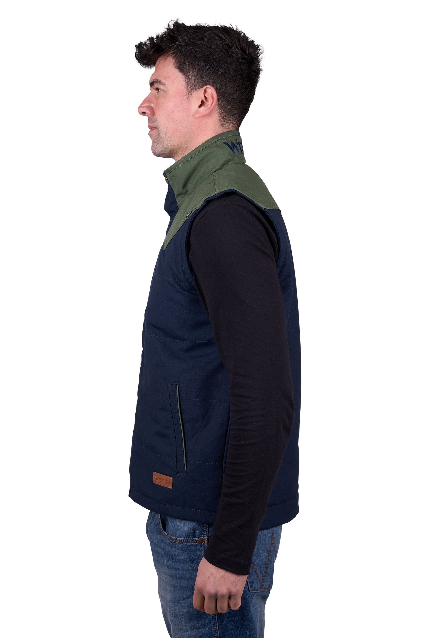 X5W1671259 Wrangler Men's Andrew Vest
