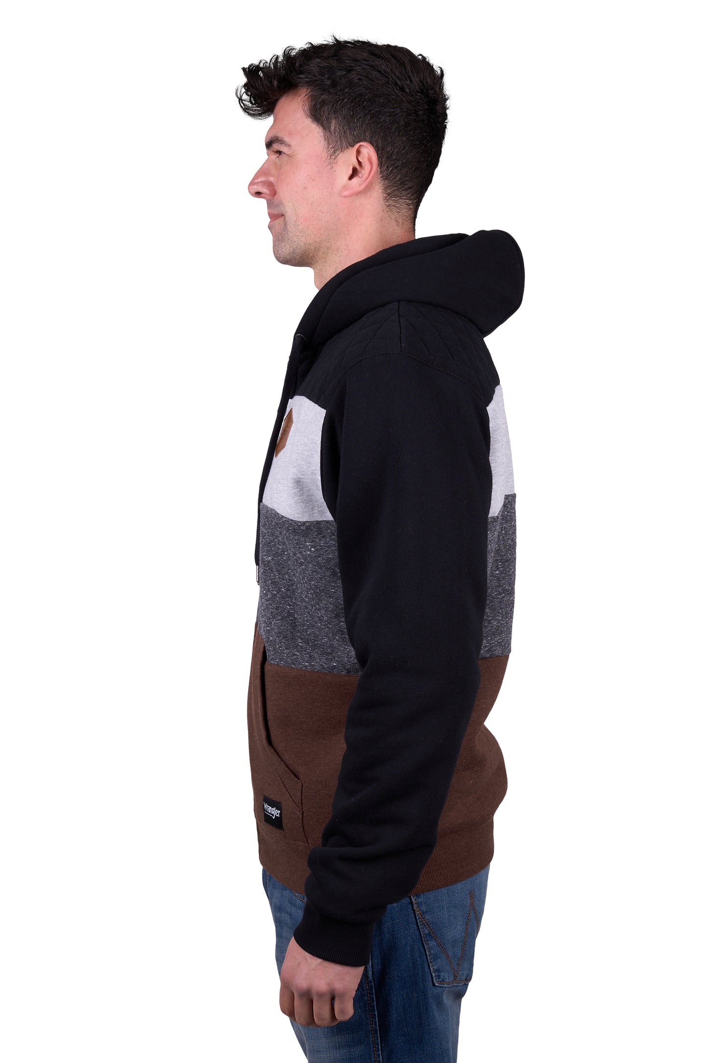 X5W1770254 Wrangler Men's Eric Zip Up Hoodie