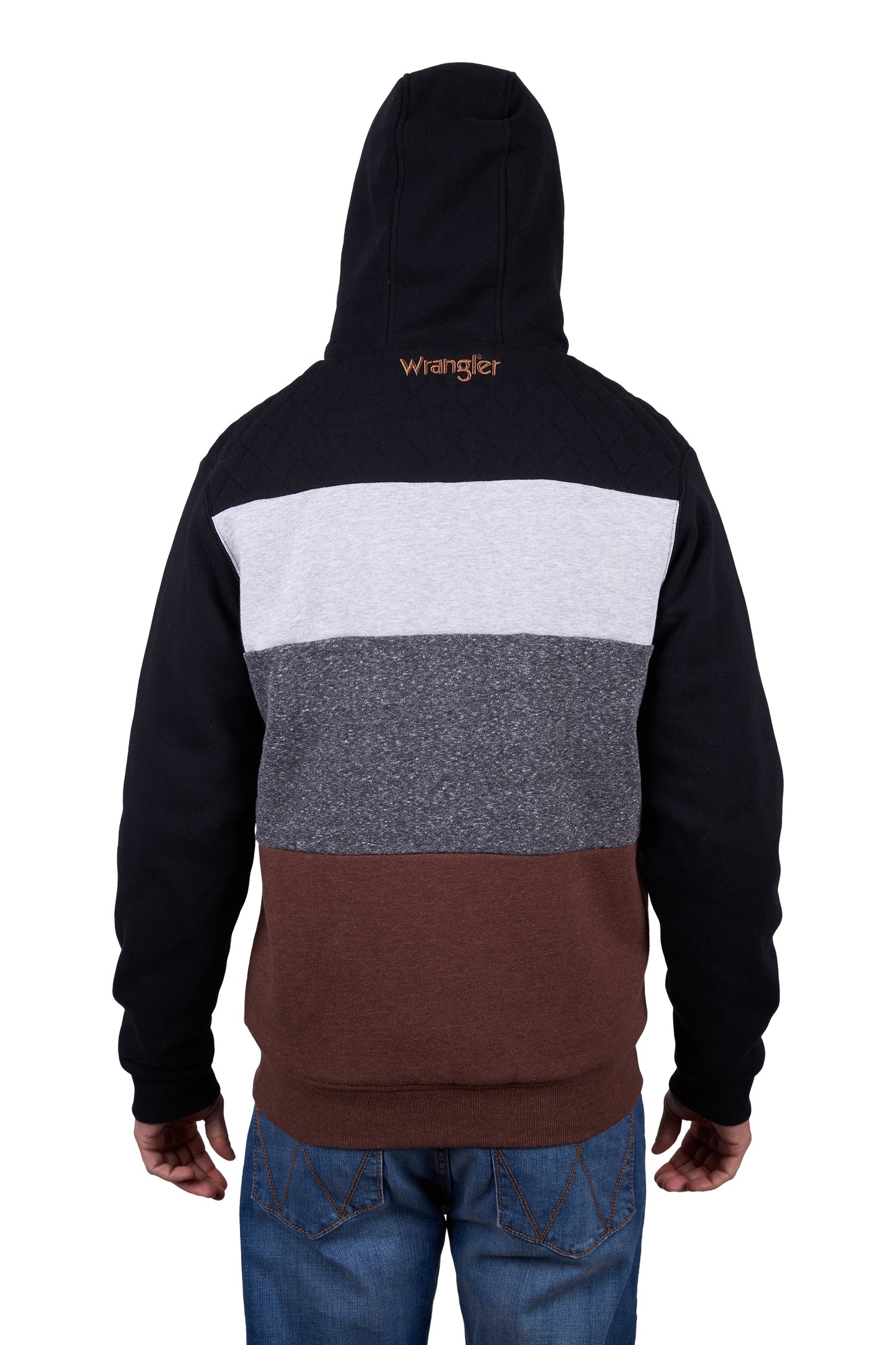 X5W1770254 Wrangler Men's Eric Zip Up Hoodie