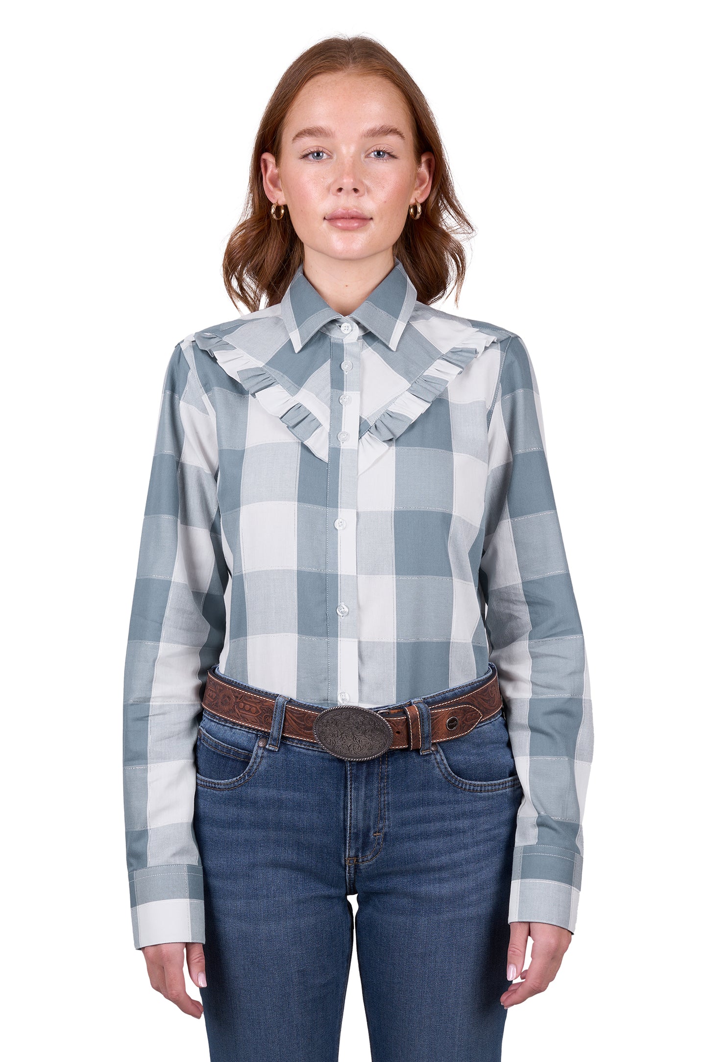X5W2129289 Wrangler Women's Celina Check LS Shirt
