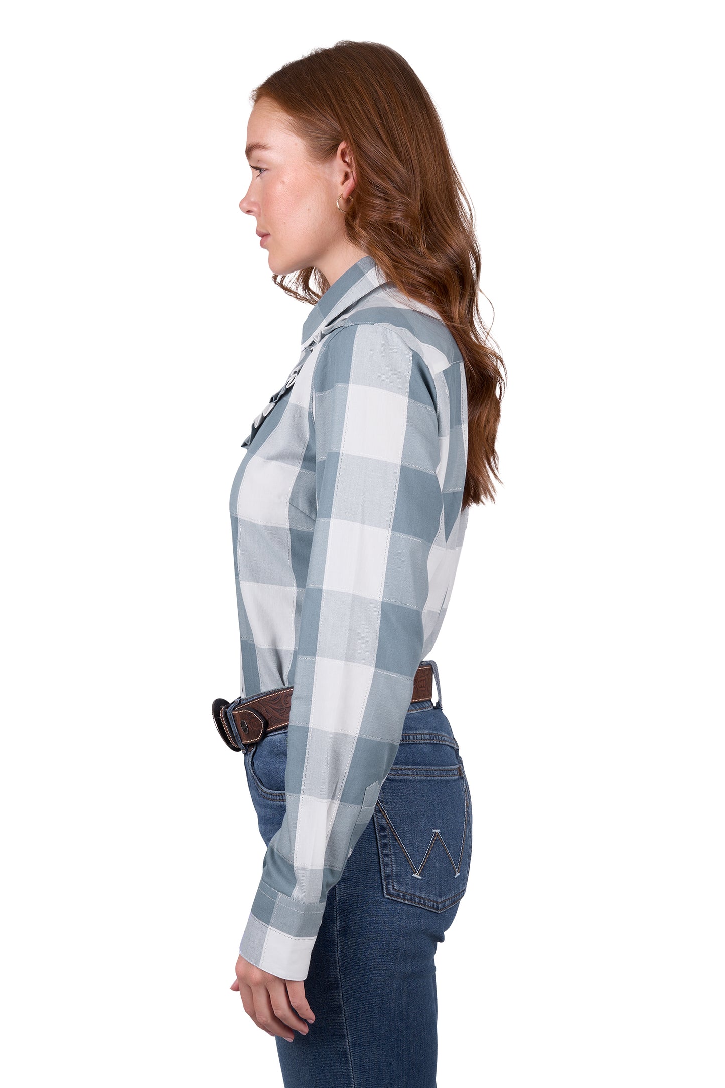 X5W2129289 Wrangler Women's Celina Check LS Shirt