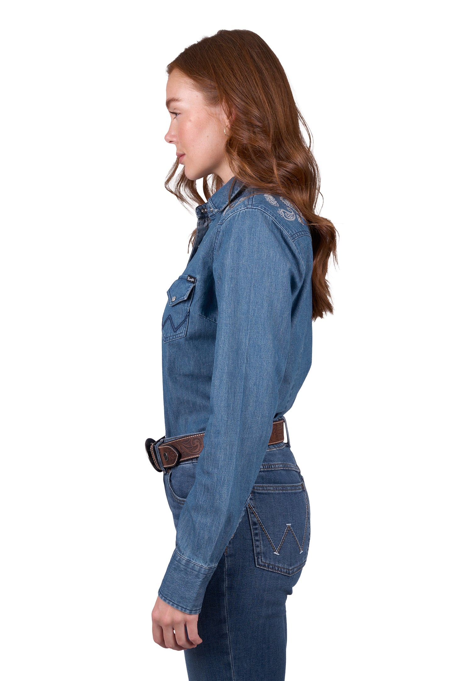X5W2127288 Wrangler Women's Chrissy LS Shirt