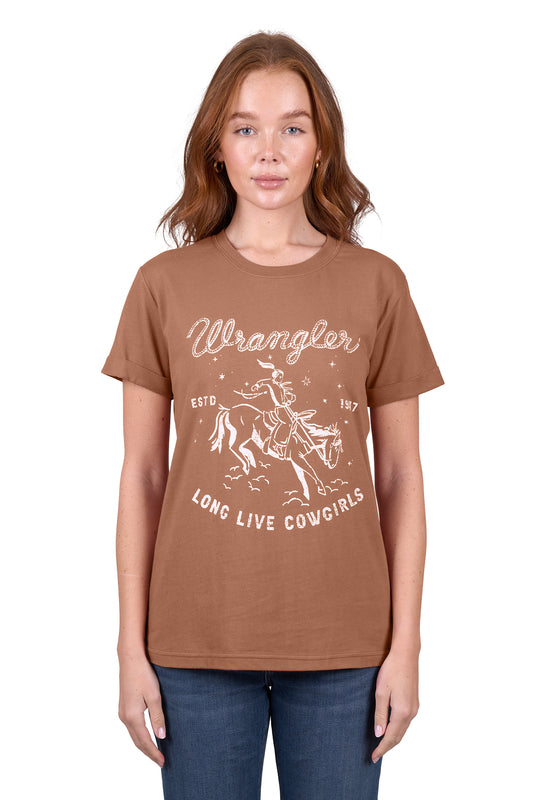 X5W2598290 Wrangler Women's Layla Tee Copper