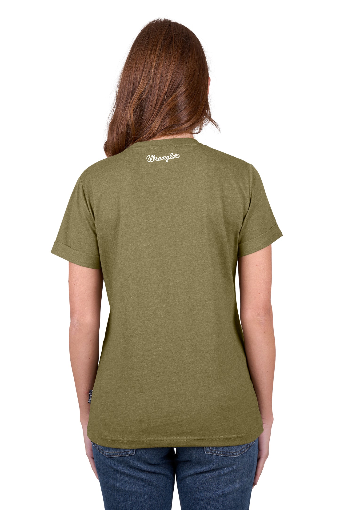 X5W2598290 Wrangler Women's Layla Tee Khaki Marble