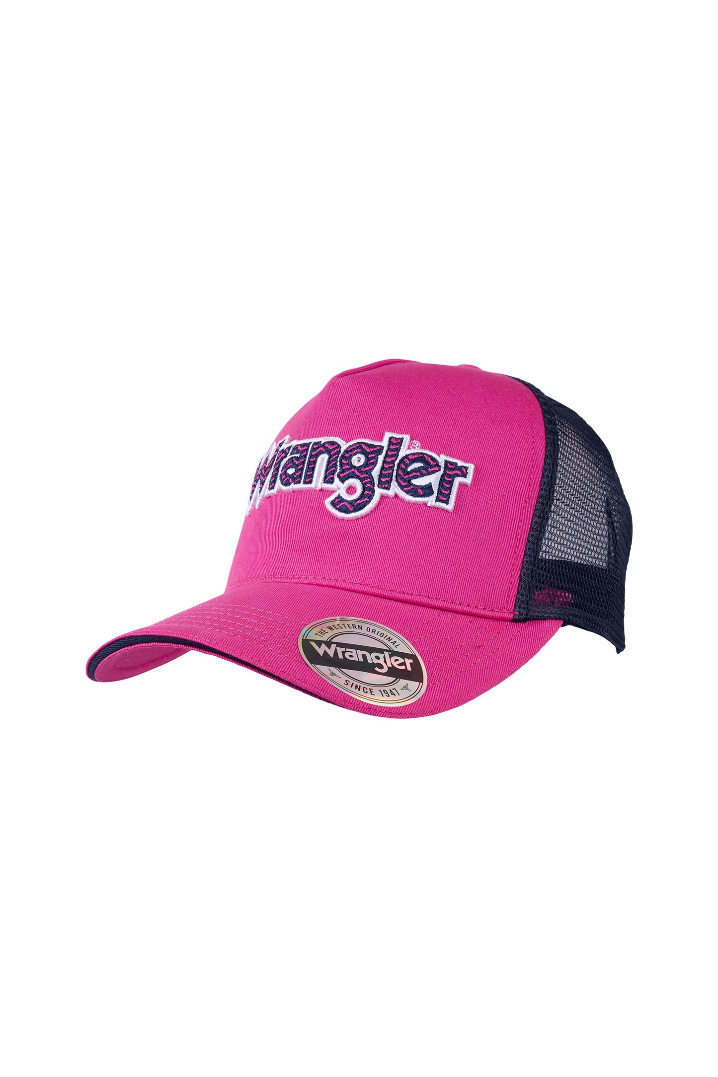 X5W2947CAP Wrangler Women's Perry HP Ponytail Trucker Cap