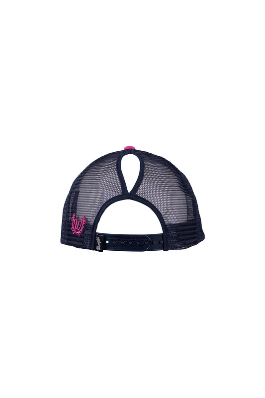X5W2947CAP Wrangler Women's Perry HP Ponytail Trucker Cap