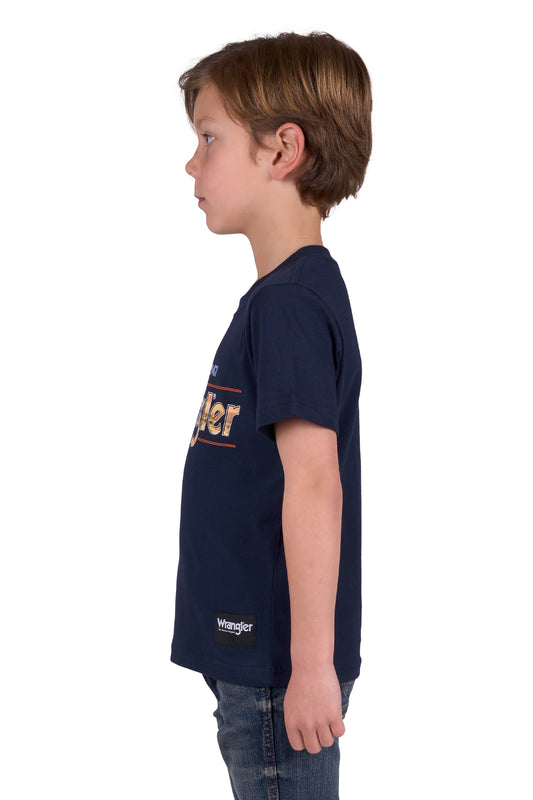 X5W3557246 Wrangler Boy's Adam SS Tee