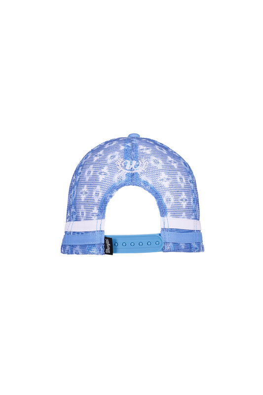 X6S2944CAP Wrangler Women's Lilly HP Trucker Cap Light Blue