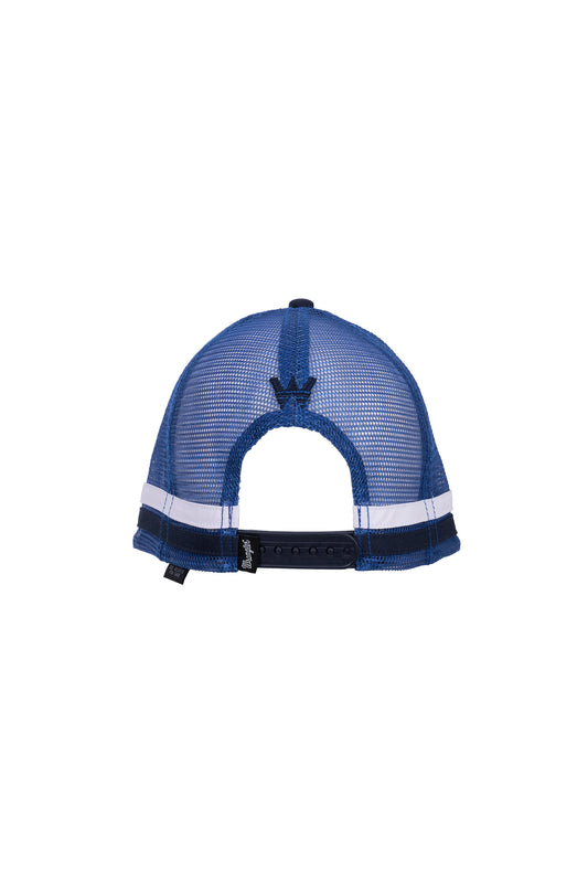 X6W1947CAP Wrangler Men's Mario HP Trucker Cap Navy/Denim