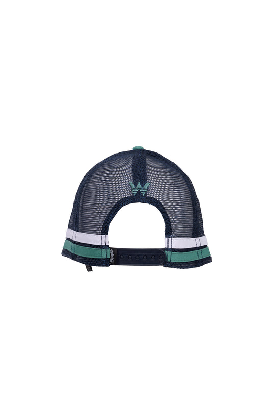 X6W1950CAP Wrangler Men's Dwayne HP Trucker Cap Sage/Cypress