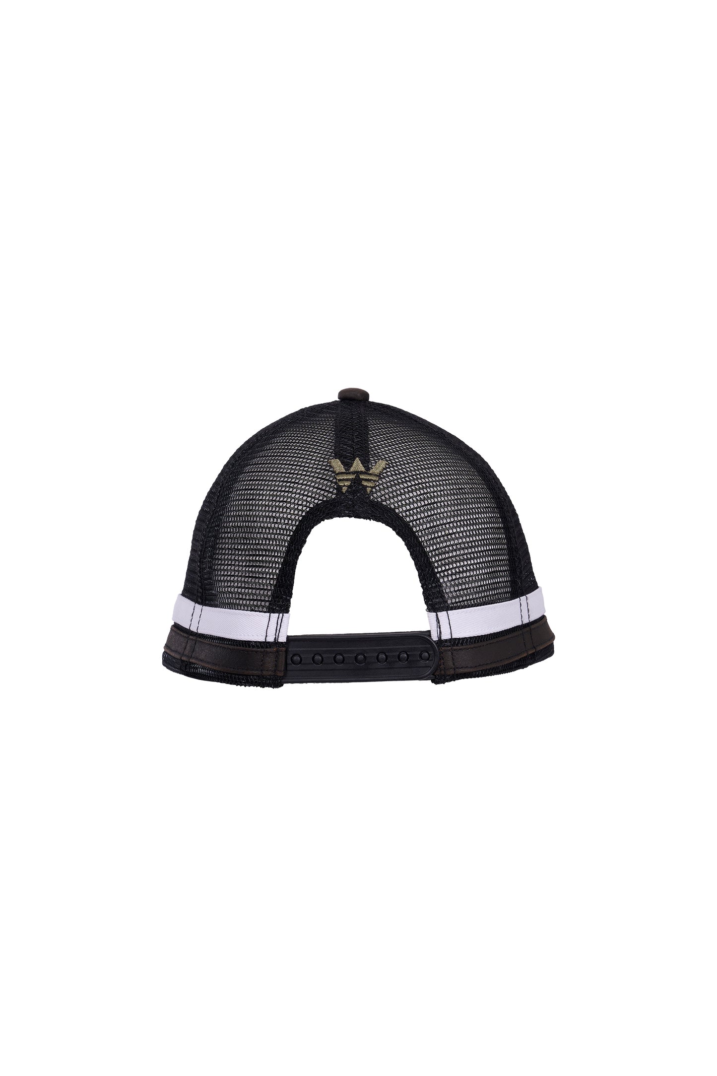 X6W1953CAP Wrangler Men's Phil HP Trucker Cap Black/Rustic