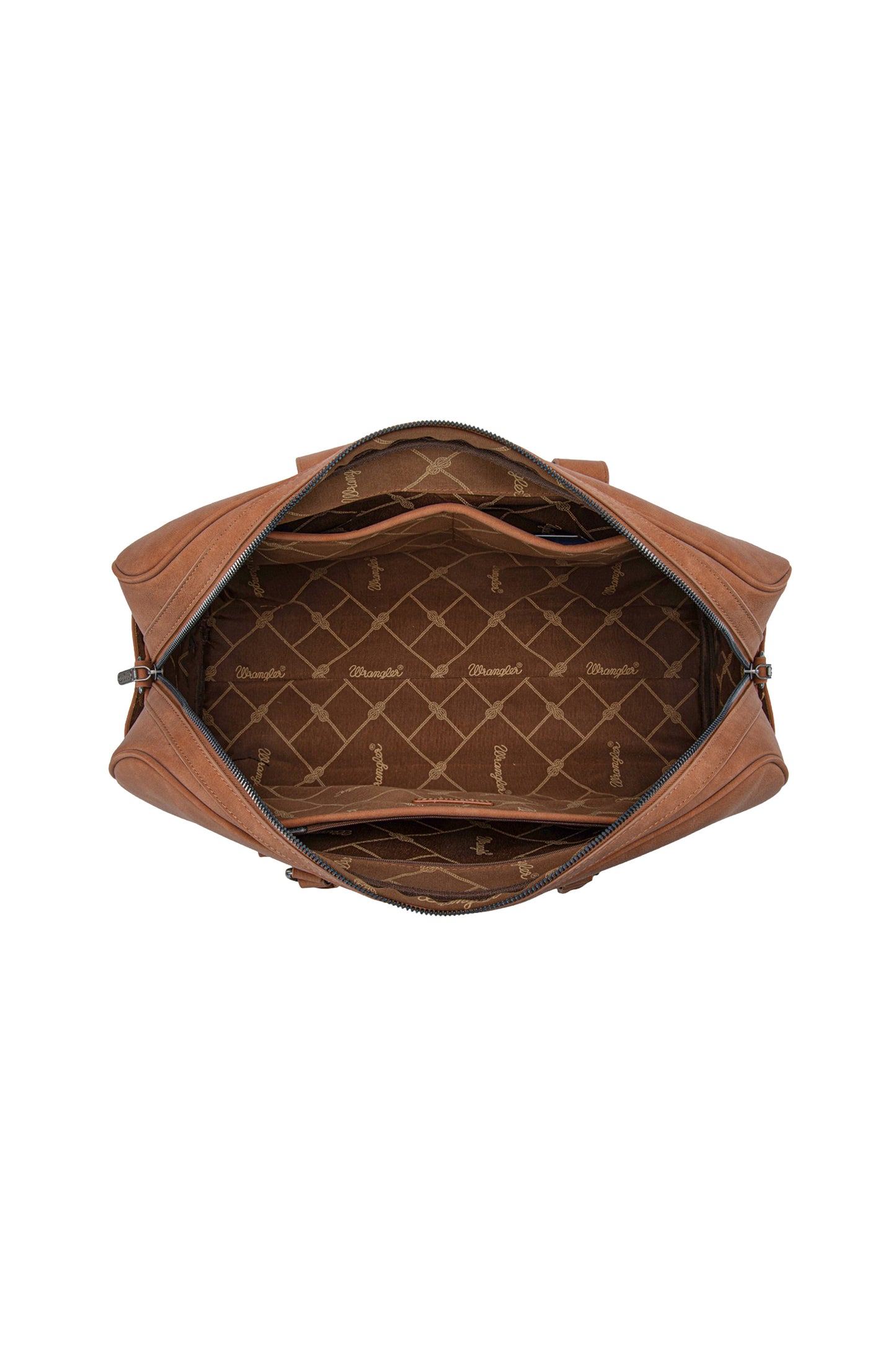 X6W4921BAG Wrangler Whipstitch Duffle Bag Tan