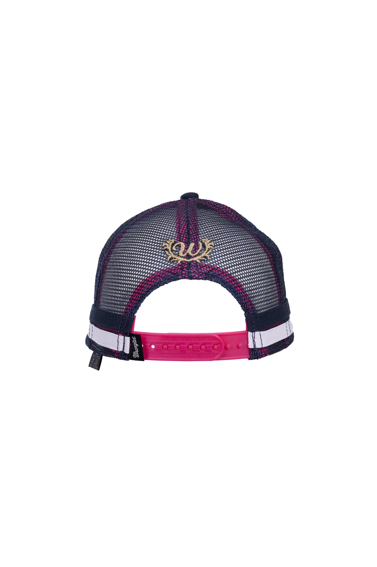 X6W5946CAP Wrangler Kid's Molly Trucker Cap Navy/Pink