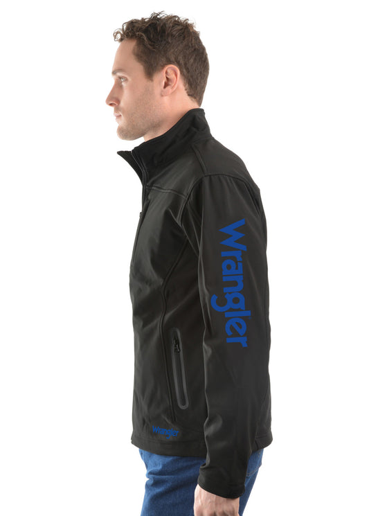 XCP1782212 Wrangler Men's Logo Softshell Jacket