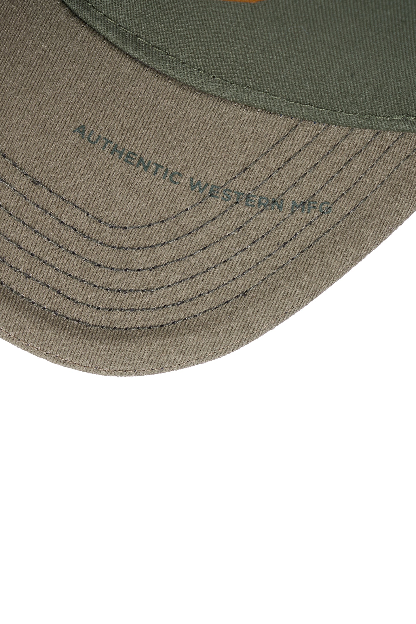 XCP1947CAP Wrangler Men's Even HP Full Back Trucker Cal Cypress/Tan