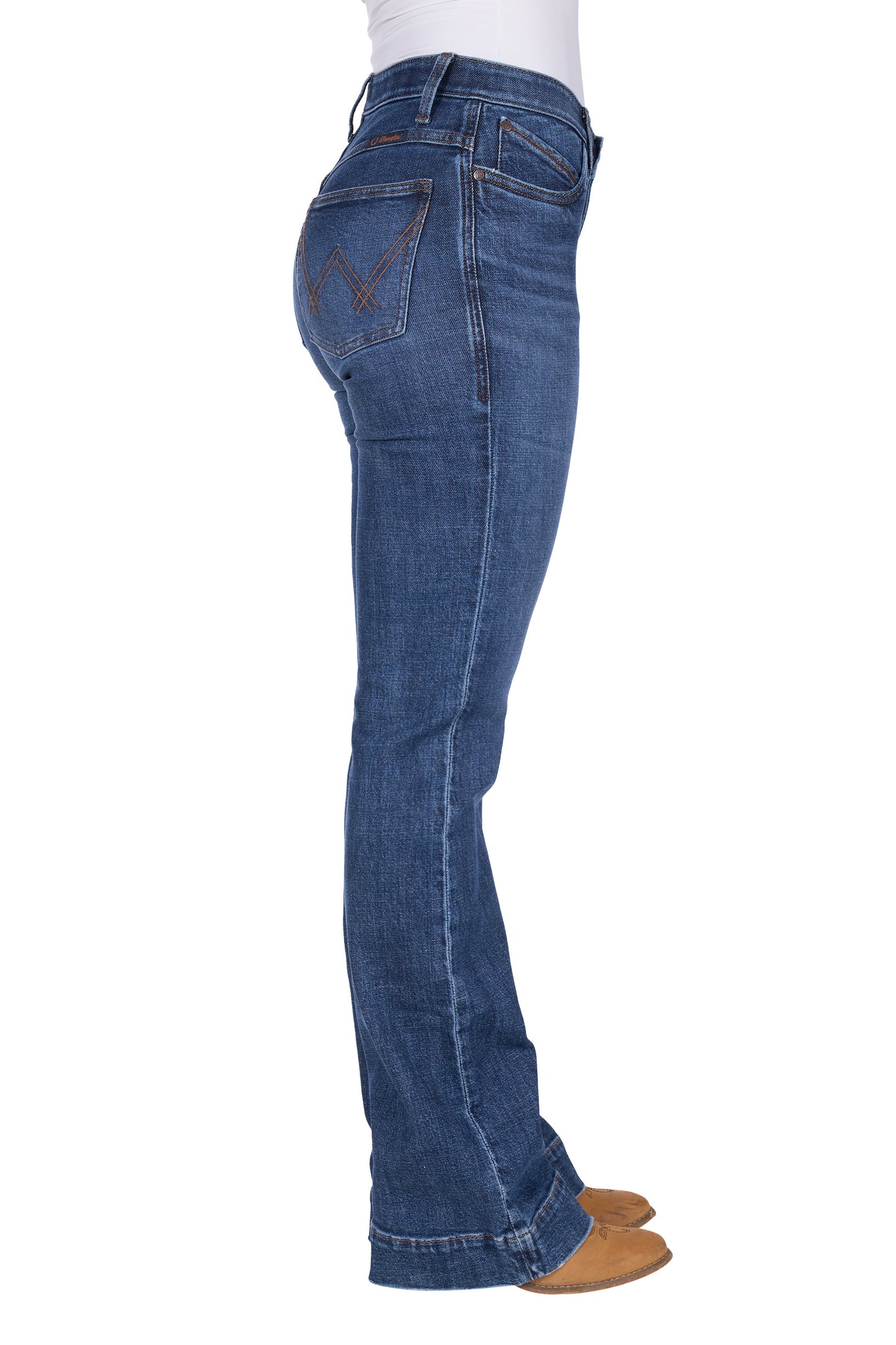XCP2253466 Wrangler Women's Luna Willow Jean 34'Leg