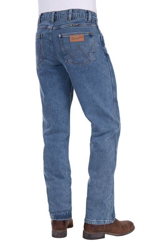 XLR1200032 Wrangler Men's Reg Straight Leg Jean - Original Stone 32 Leg