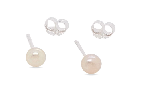 ER0224 MCJ 4MM Pearl Stud Earrings
