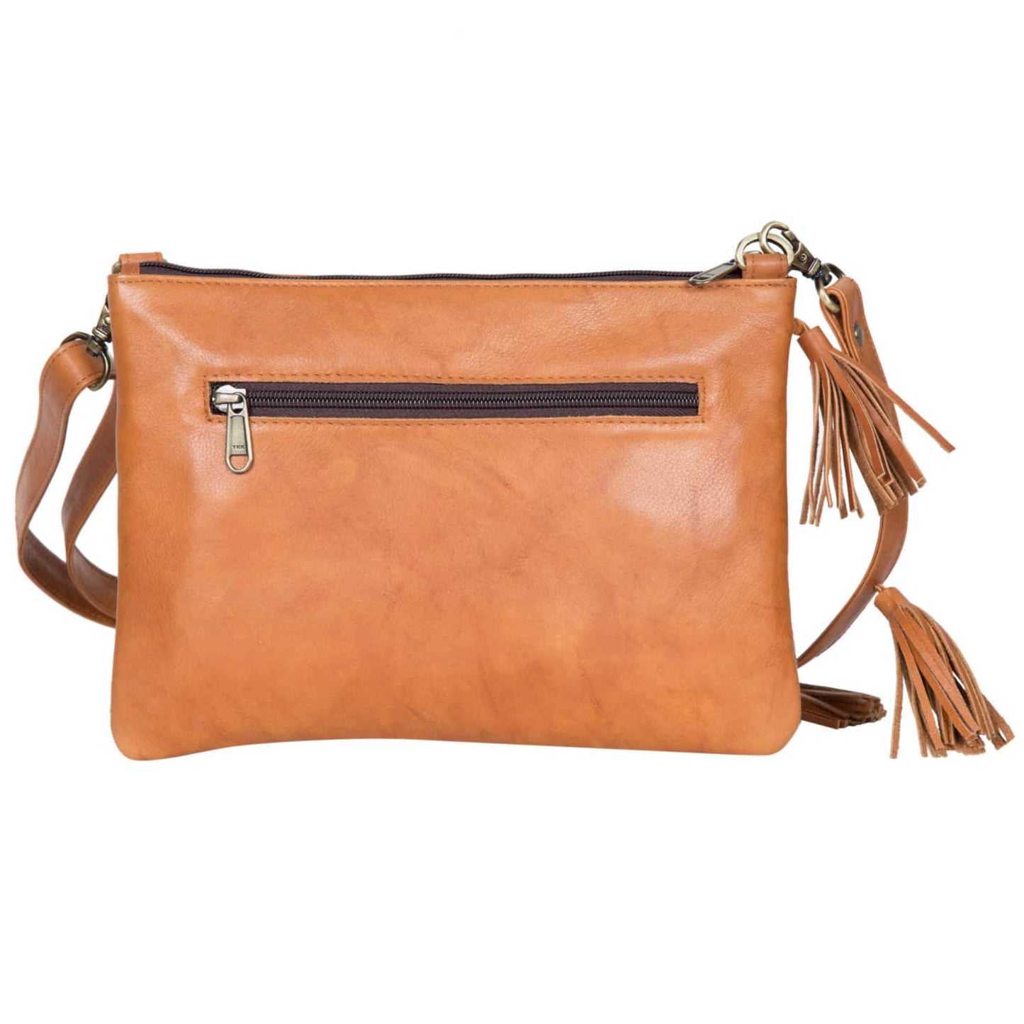 B70070TAN Berlin Crossbody Tan and Hide
