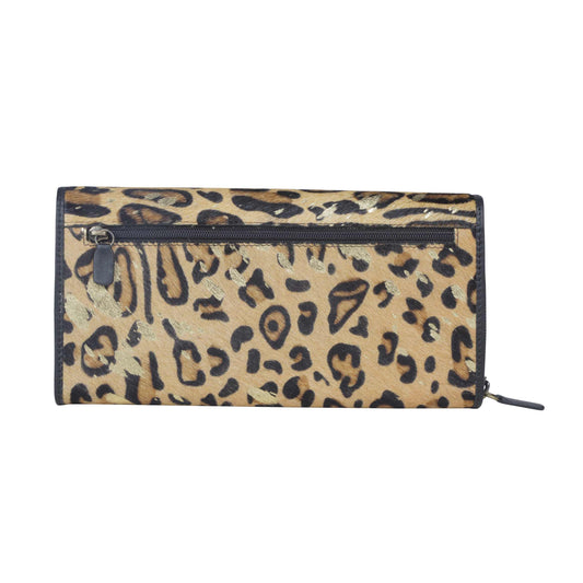 S-3628 Ornate Leopard Print Wallet
