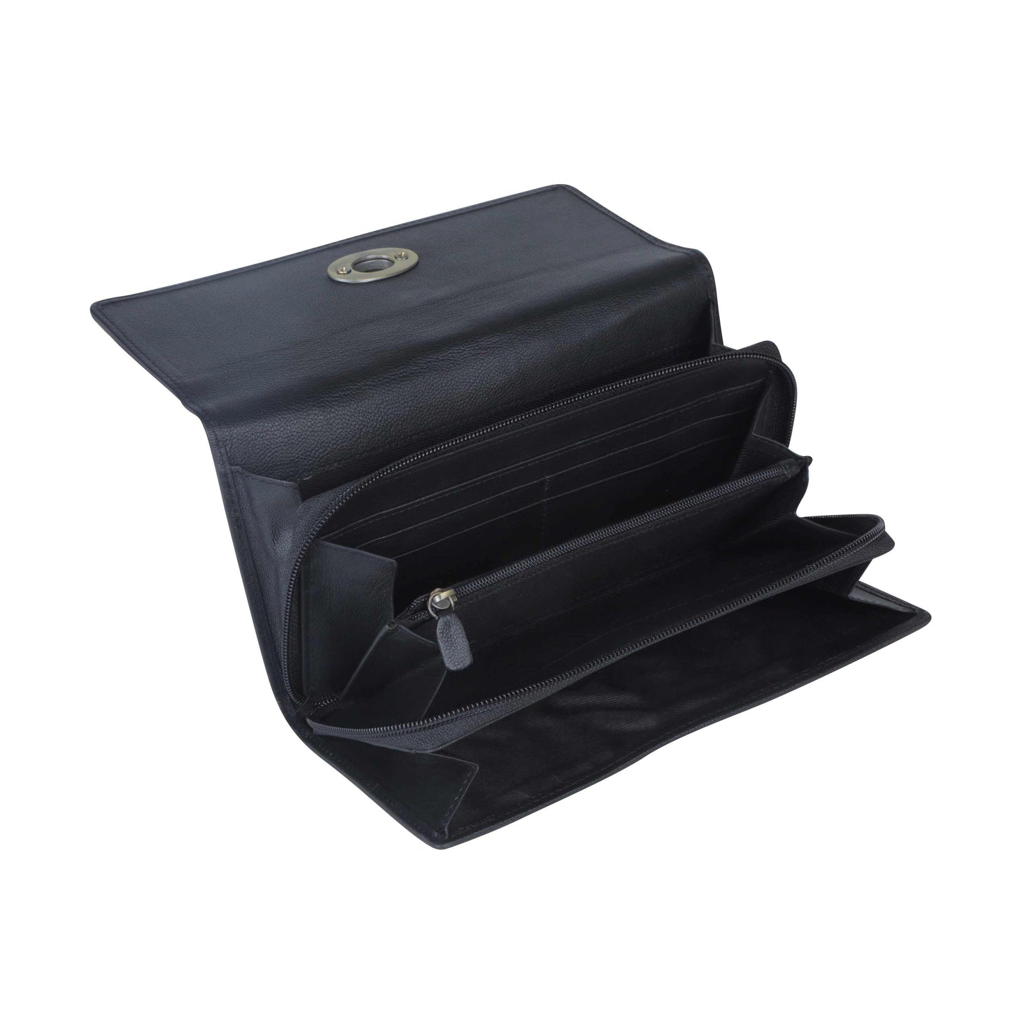 S-3628 Ornate Leopard Print Wallet