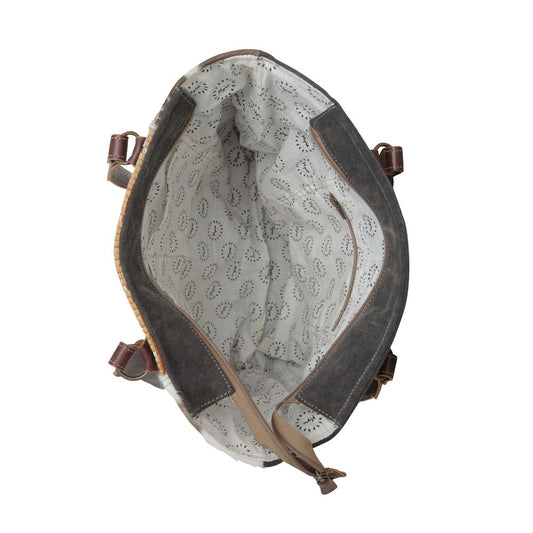 S-5738 Irish Coffee 104 Penny Canvas & Hairon Bag