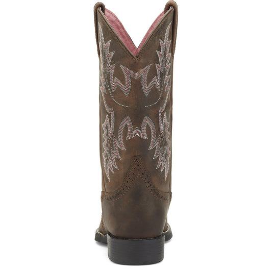 10001605 Ariat Women's Heritage Stockman Driftwood Brown